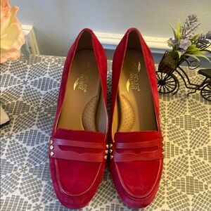 Red Women's Loafers
